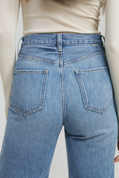 Relaxed Wide Leg Jeans