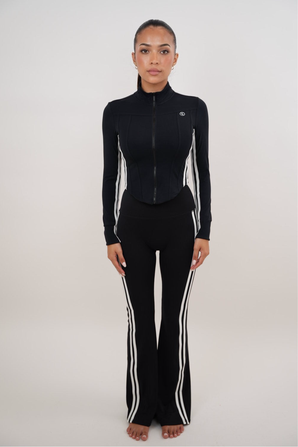 Black Flare Pant