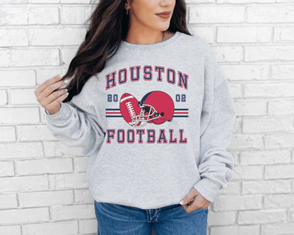 Football Crewneck Sweatshirt