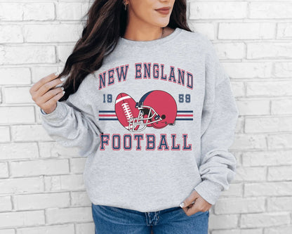 Football Crewneck Sweatshirt