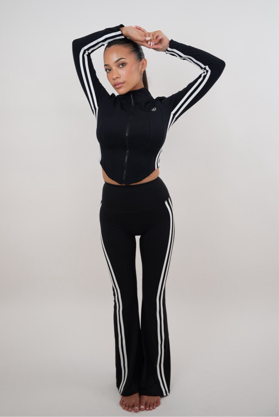 Black Flare Pant