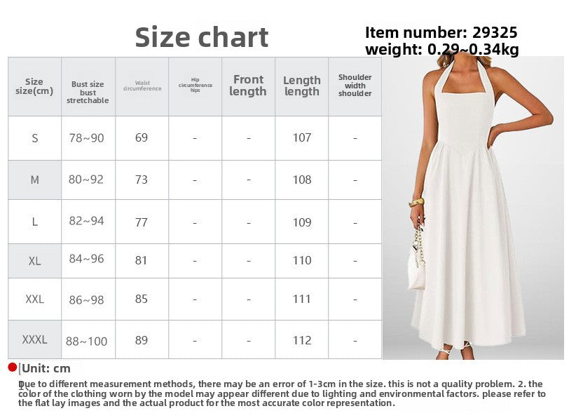 Melanie in the Sun Halter Dress