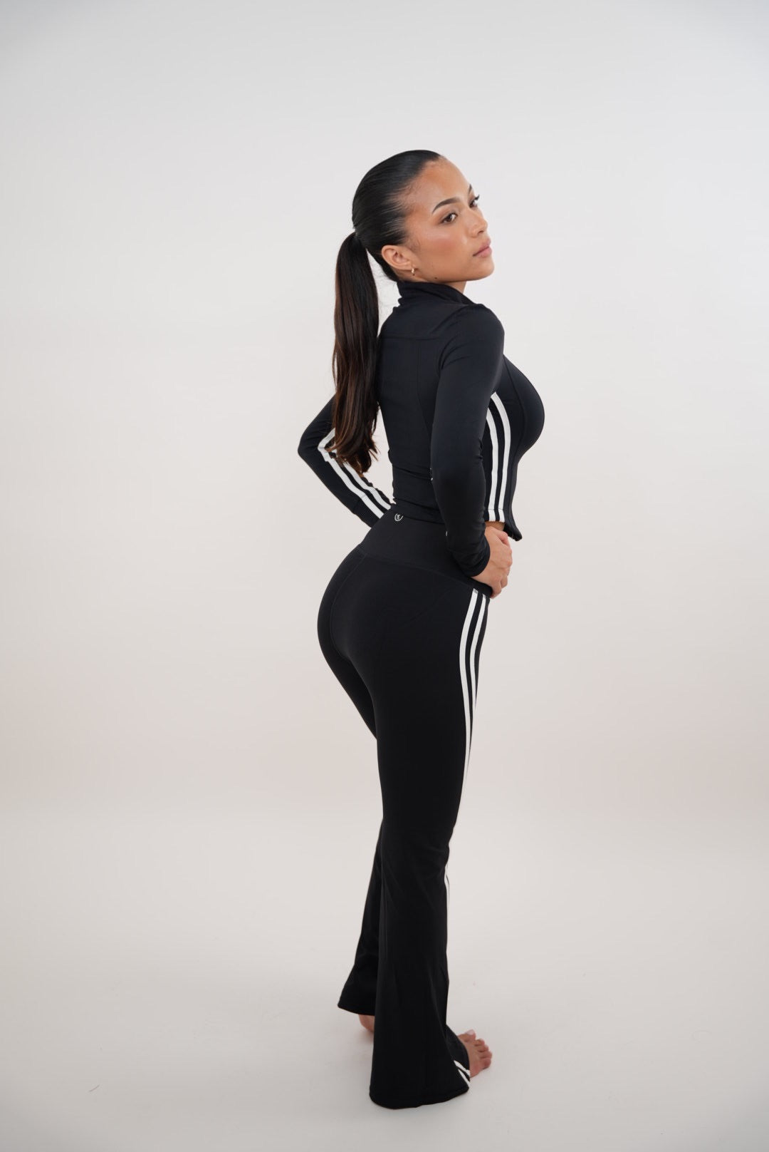 Black Flare Pant