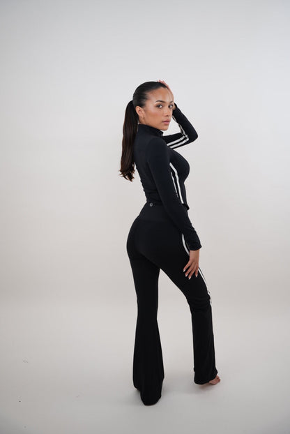 Black Flare Pant
