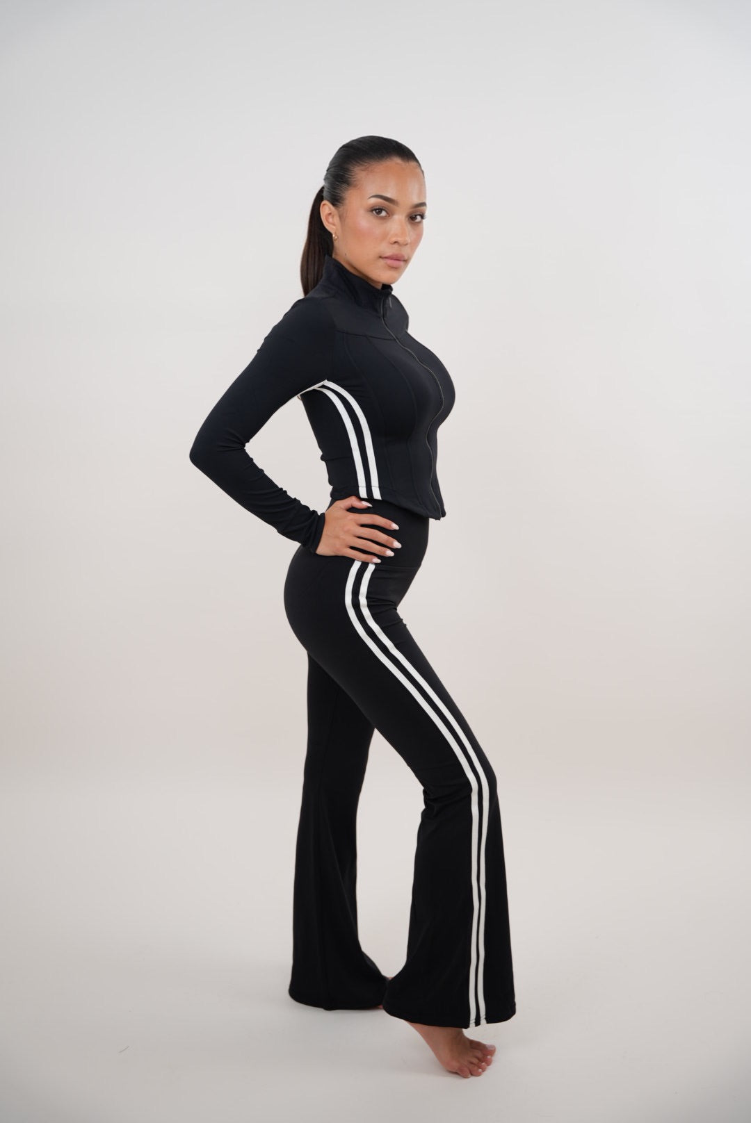 Black Flare Pant
