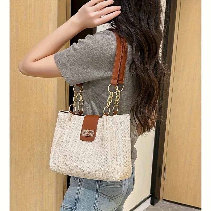 Jessica, The Woven Chain Bag