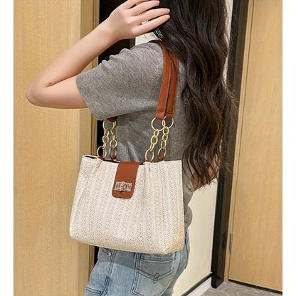 Jessica, The Woven Chain Bag