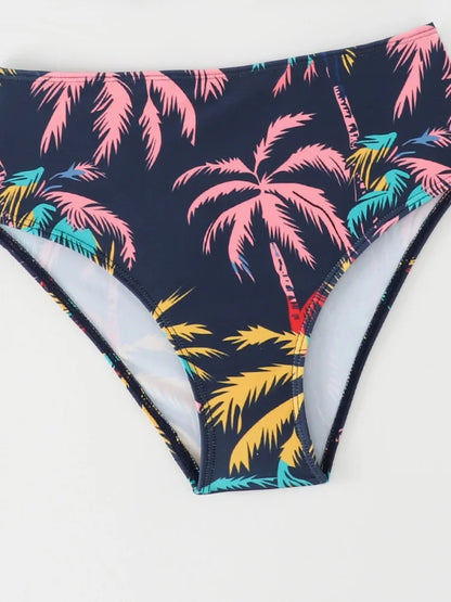 Tropical Two Piece Swimsuit
