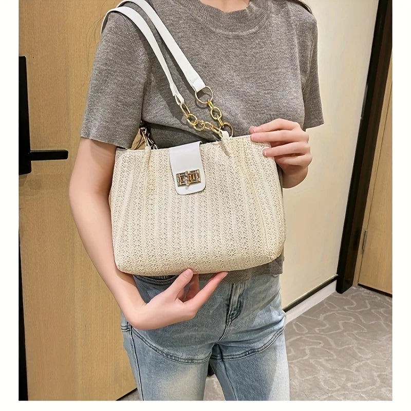 Jessica, The Woven Chain Bag