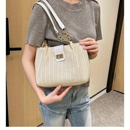 Jessica, The Woven Chain Bag