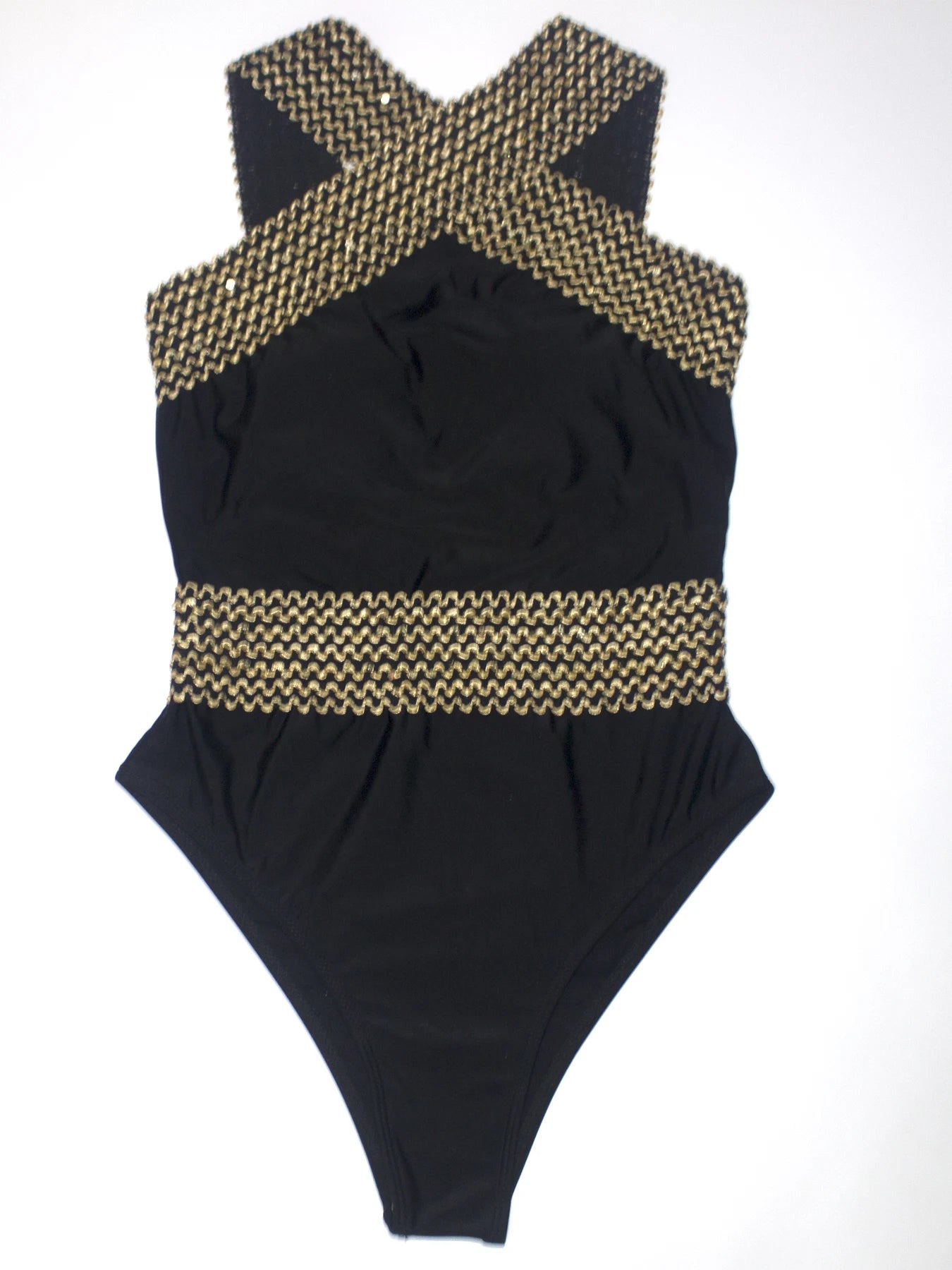 Women's Cross Strap One-Piece Suit