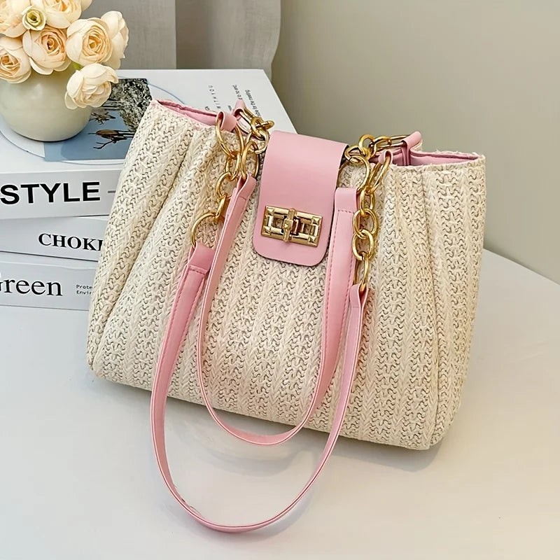 Jessica, The Woven Chain Bag