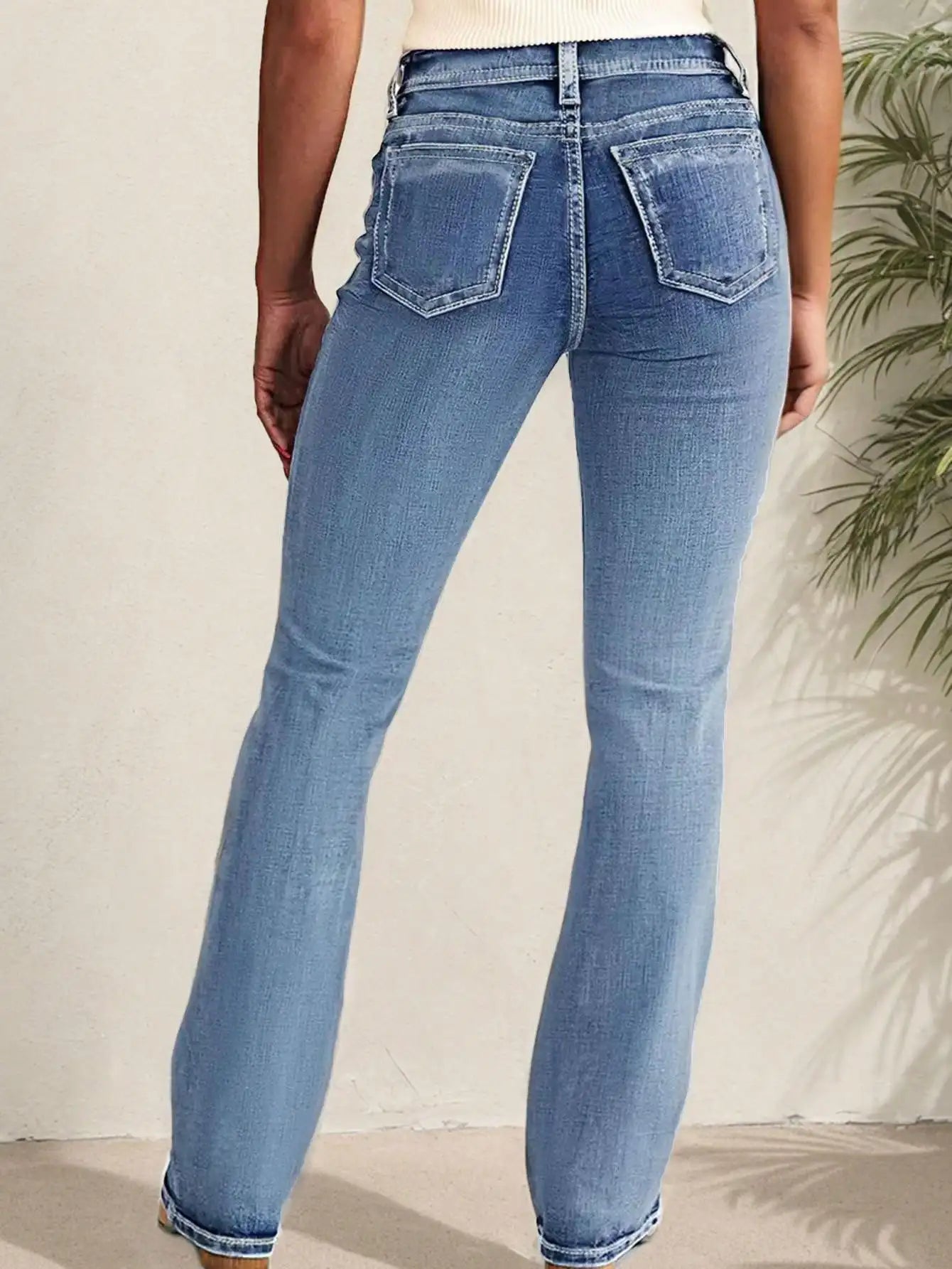 Women's Slim Fit Flare Jeans