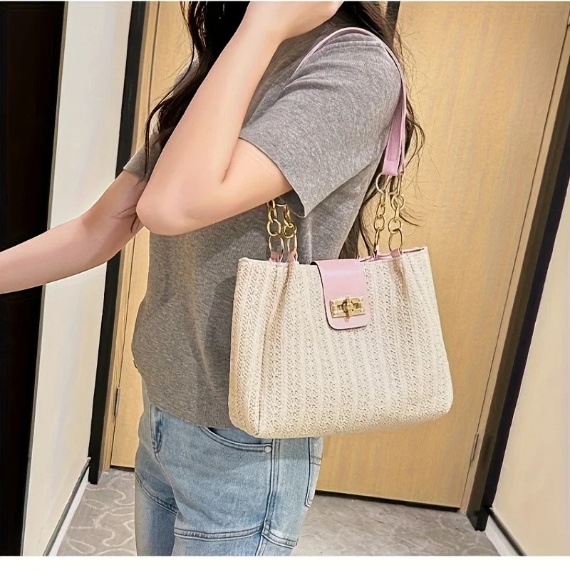 Jessica, The Woven Chain Bag