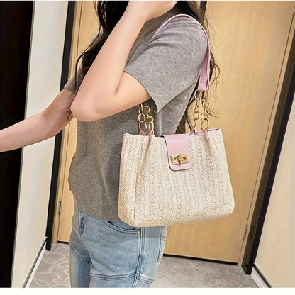 Jessica, The Woven Chain Bag