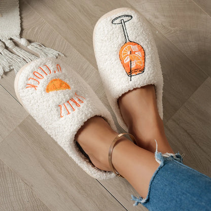 Cozy Spritz O'Clock Slippers