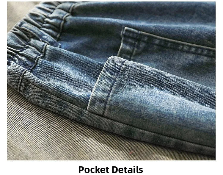 Front Pocket Baggy Jeans