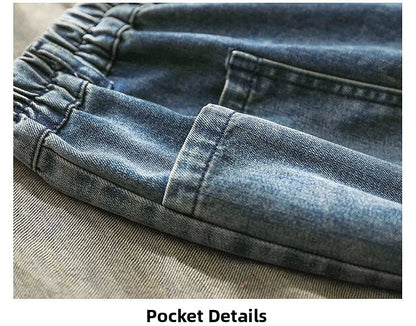 Front Pocket Baggy Jeans