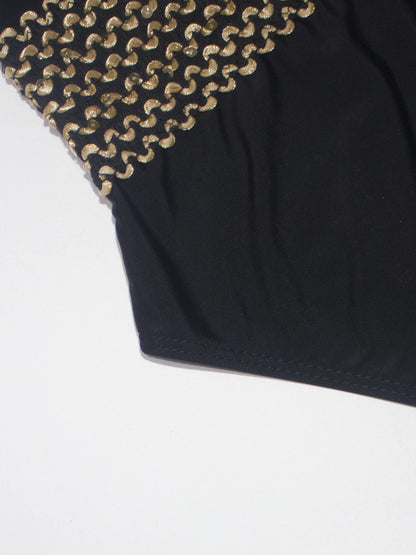 Women's Cross Strap One-Piece Suit