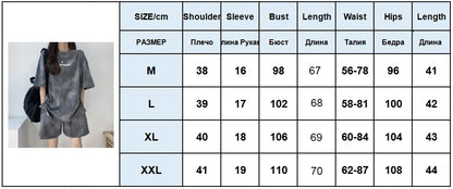 Women's T-Shirt Shorts Set