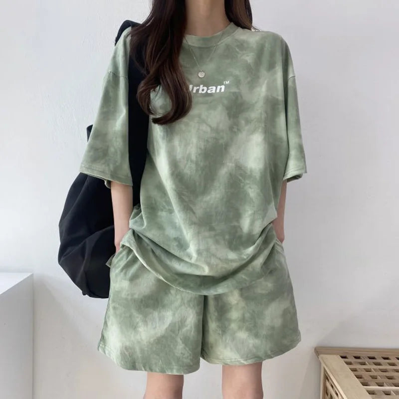 Women's T-Shirt Shorts Set