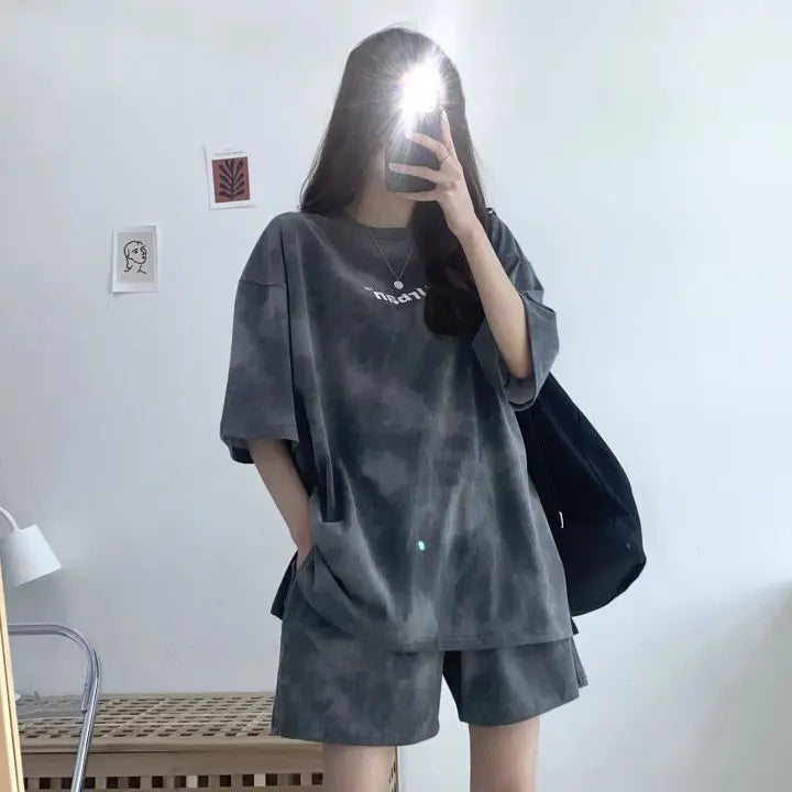 Women's T-Shirt Shorts Set