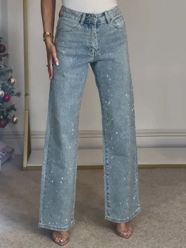 Diamond Detail Jeans