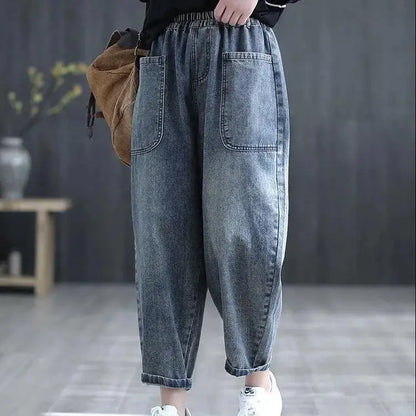 Front Pocket Baggy Jeans
