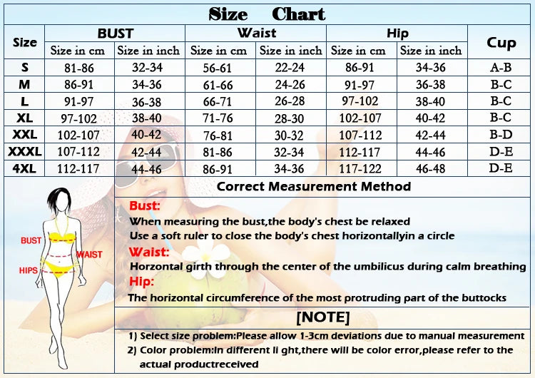 Tropical Two Piece Swimsuit