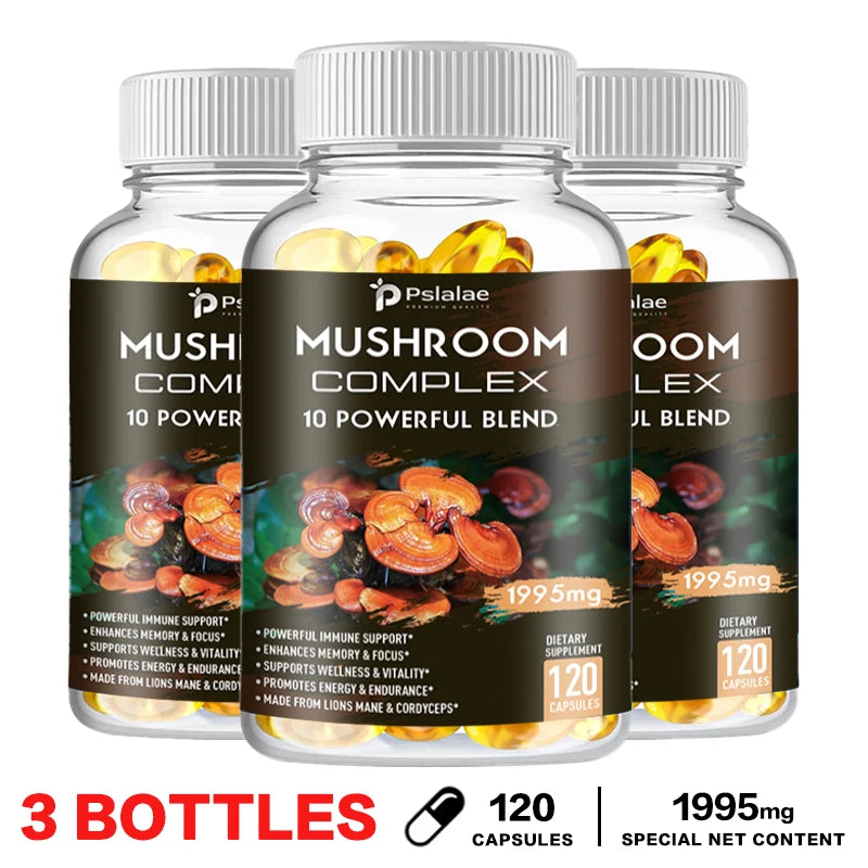 Mushroom Complex Capsules Support Immune System