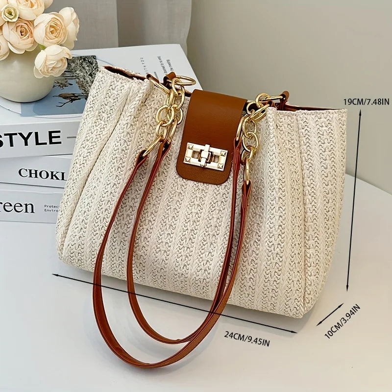 Jessica, The Woven Chain Bag