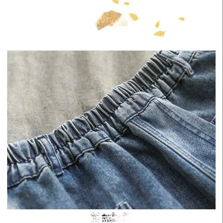 Front Pocket Baggy Jeans