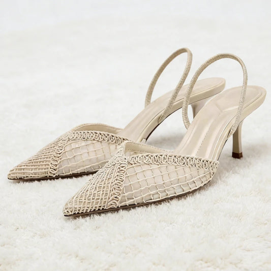 Woven Pumps Shoes