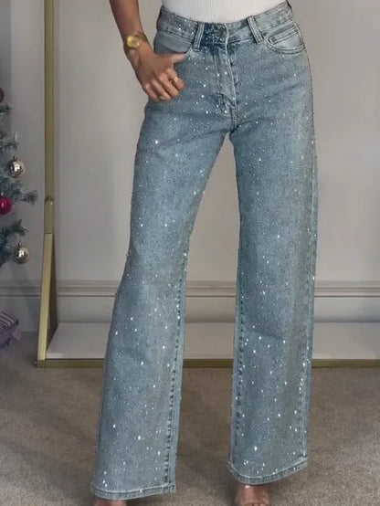 Diamond Detail Jeans