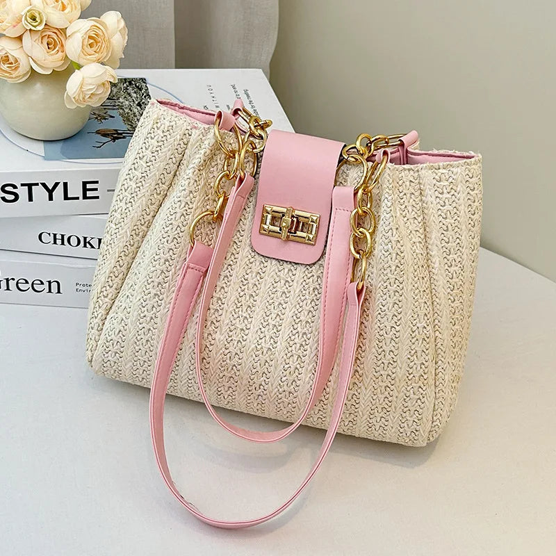 Jessica, The Woven Chain Bag