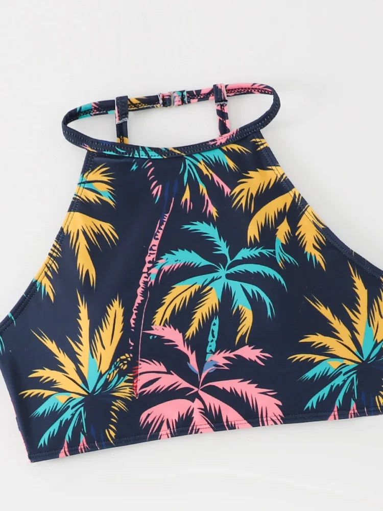 Tropical Two Piece Swimsuit