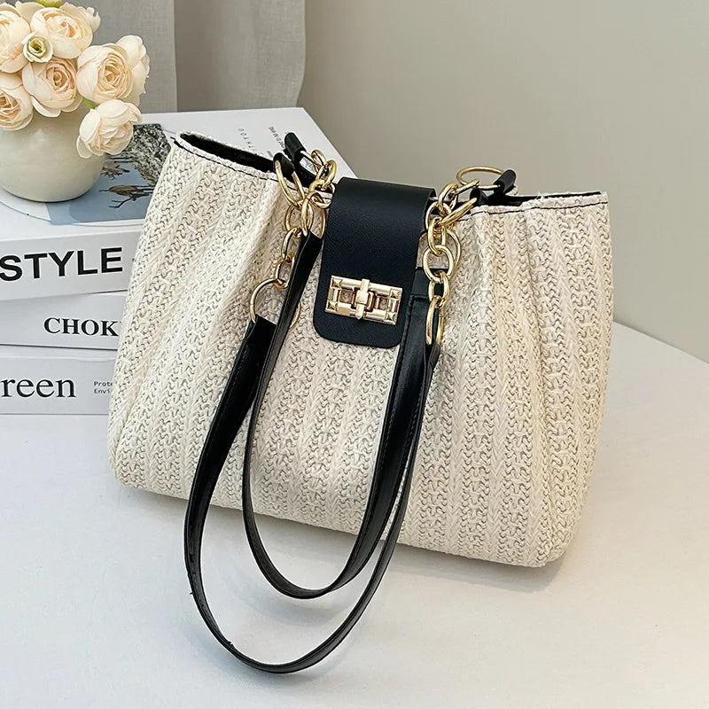 Jessica, The Woven Chain Bag