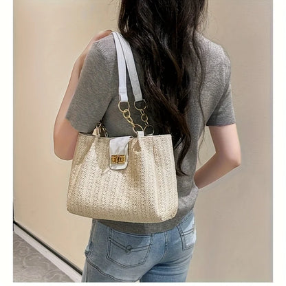 Jessica, The Woven Chain Bag