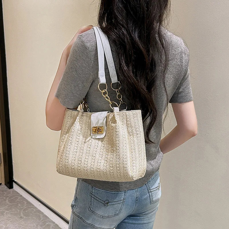 Jessica, The Woven Chain Bag