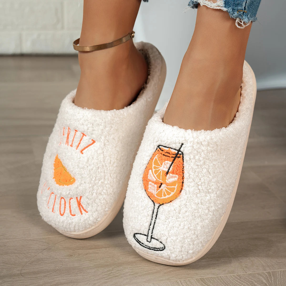 Cozy Spritz O'Clock Slippers