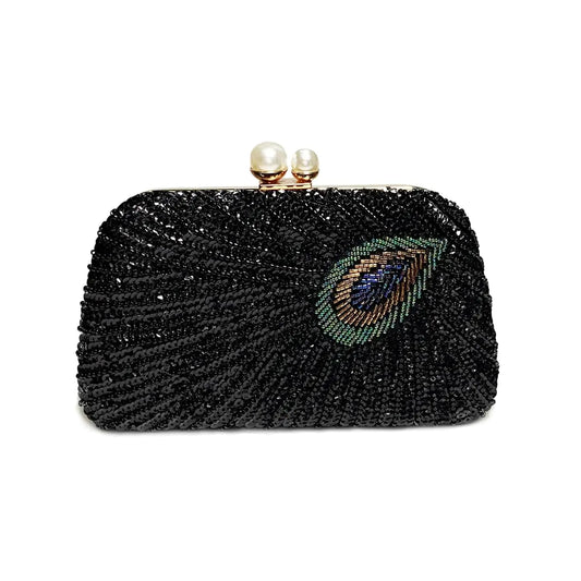 Evangeline Sequin Evening Clutch